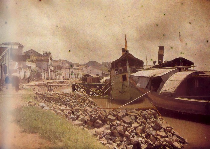 Sông Tam Bạc, Hải Phòng 1915.